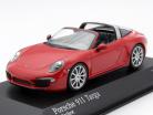 Porsche 911 (991) Targa An 2013 gardes rouge 1:43 Minichamps