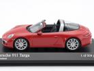 Porsche 911 (991) Targa An 2013 gardes rouge 1:43 Minichamps