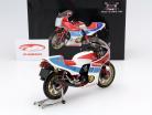 Honda CB 1100 R år 1982 hvid / rød / blå 1:12 Minichamps
