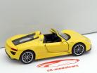 Porsche 918 Spyder Pullback желтый 1:32 Welly