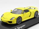 Porsche 918 Spyder amarillo 1:43 Spark