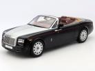 Rolls Royce Phantom Drophead Coupe år 2012 sort / sølv / rød 1:12 Kyosho