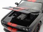 Dodge Challenger SRT Hellcat год 2015 черный / красный 1:24 Jada Toys