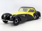 Bugatti Atalante Type 57 SC Baujahr 1937 schwarz / gelb 1:12 Bauer