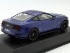 Ford Mustang год 2015 синий 1:43 Norev
