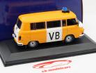 Barkas B1000 VB Polizei Tsjechië oranje 1:43 Ixo