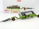 Claas Direct Disc 520 med Header trailer grøn 1:32 Wiking