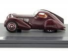 Bugatti Type 51 Dubos Coupe 建造年份 1931 紫色 金属的 1:43 Matrix