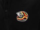 Stefan Bellof polo casco Classic Line nero