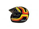 Stefan Bellof Pin casque rouge / jaune / noir