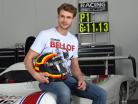 Stefan Bellof T-shirt Podium GP Monaco 1984 wit / rood / zwart