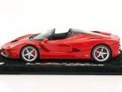 Ferrari LaFerrari aperta year 2016 red 1:18 BBR