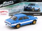 Brian's Ford Escort RS2000 MKI Fast & Furious 6 2013 azul / branco 1:18 Greenlight