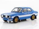 Brian's Ford Escort RS2000 MKI Fast & Furious 6 2013 azul / branco 1:18 Greenlight