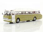Ikarus 66 ônibus ano de construção 1972 branco / brilhante oliva 1:43 Ixo