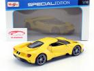 Ford GT 建造年份 2017 黄 1:18 Maisto