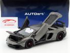 Lamborghini Aventador LP750-4 SV jaar 2015 mat grijs 1:18 AUTOart