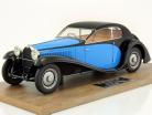 Bugatti Type 46 Profile année de construction 1933 noir / bleu 1:18 Momaco