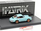 Porsche 911 (964) Singer Design 築 2014 ライトブルー 1:43 Matrix