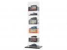 Modelcar Tower Showcase with baseplate for 10 models 1:43 SAFE