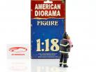 firefighter figure II Saving Life 1:18 American Diorama