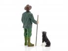 cliente Patrick & perro 1:18 American Diorama