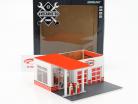 Vintage gas estación Texaco Oil / Mechanic's Corner Series 1 1:64 Greenlight