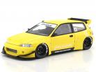 Pandem Civic (EG6) amarillo 1:18 Ignition Model