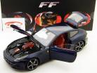 Ferrari FF Fire model 2010 mørkeblå 1:18 HW Elite