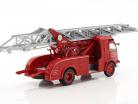 Renault Galion 2T5 Ville d'Auxerre brandweer met ladder Bouwjaar 1960 rood 1:43 Atlas