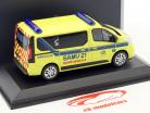 Renault Trafic SAMU year 2014 yellow / blue 1:43 Norev