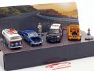 4-Car Set Pacific Coast Highway Road Trip 1:64 Greenlight