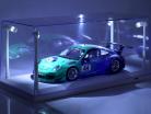 enkeltværelse udstillingsvindue hvid med 4 Led Lamper til modelcars i skala 1:18 Triple9