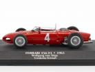 Wolfgang Graf Berghe von Trips Ferrari 156 Sharknose #4 2nd formula 1 1961 1:43 Atlas