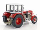 Hürlimann DH-6 trattore rosso / argento 1:43 Schuco