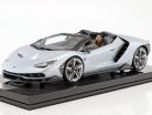 Lamborghini Centenario Roadster silver with showcase 1:12 LookSmart