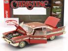 Plymouth Fury Baujahr 1958 Film Stephen King Christine rot / weiß Dirty Version 1:18 Autoworld