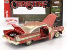Plymouth Fury Bouwjaar 1958 film Stephen King Christine rood / wit Dirty Version 1:18 Autoworld