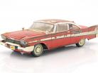 Plymouth Fury Baujahr 1958 Film Stephen King Christine rot / weiß Dirty Version 1:18 Autoworld