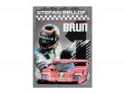 Stefan Bellof T-Shirt Brun 956 Norisring 1984 com Frontprint cinza