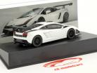 Lamborghini Gallardo LP 600+ 建造年份 2011 白 / 黑 1:43 Leo Models