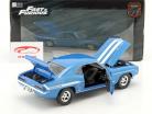 Brian's Chevrolet Yenko Camaro фильм 2 Fast 2 Furious 2003 синий 1:18 Greenlight