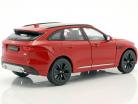 Jaguar F-Pace ano de construção 2016 vermelho 1:24 Welly