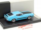 Ford Mustang Mach I anno 1973 azzurro / nero 1:43 Premium X