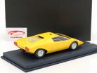Lamborghini Countach LP 500 prototipo amarillo con escaparate 1:18 LookSmart