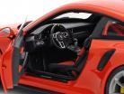 Porsche 911 (991) GT3 RS year 2016 lava orange with dark gray wheels 1:18 AUTOart