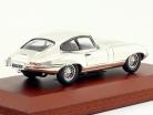 Jaguar E-Type Coupe Année de construction 1962 chrome 1:43 Atlas