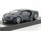 Bugatti Chiron motor Show Genf 2016 blå carbon 1:43 LookSmart