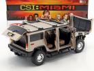 Horatio's Hummer H2 anno di costruzione 2003 serie TV CSI Miami (2002-2012) grigio chiaro metallico 1:18 Greenlight