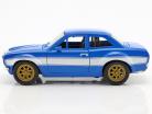 Brian's Ford Escort RS2000 MKI Fast & Furious 6 2013 blau / weiß 1:24 Jada Toys